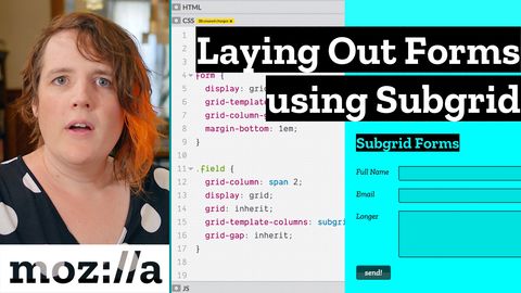 CSS Snippet for CSS subgrid to make forms