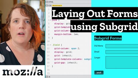 CSS Snippet for CSS subgrid to make forms